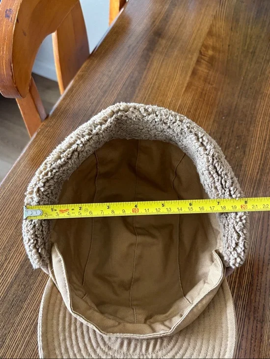 The North Face Tan Canvas Earflap Hat - Picture 9 of 9